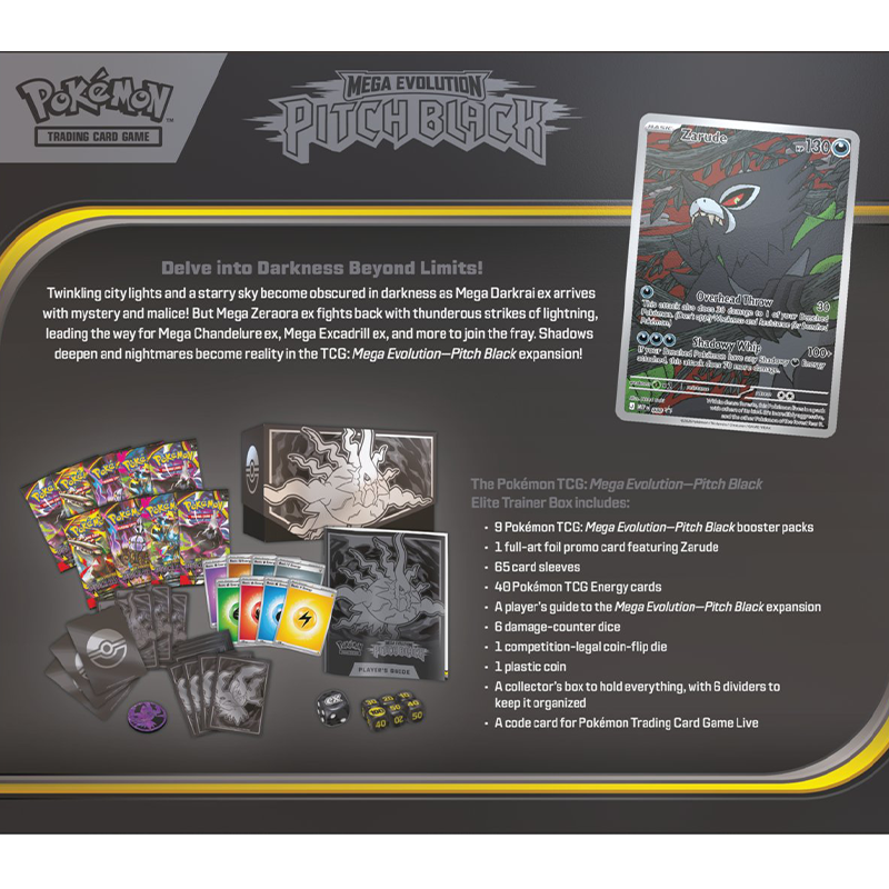 Pokémon TCG: ME05 Pitch Black - Elite Trainer Box