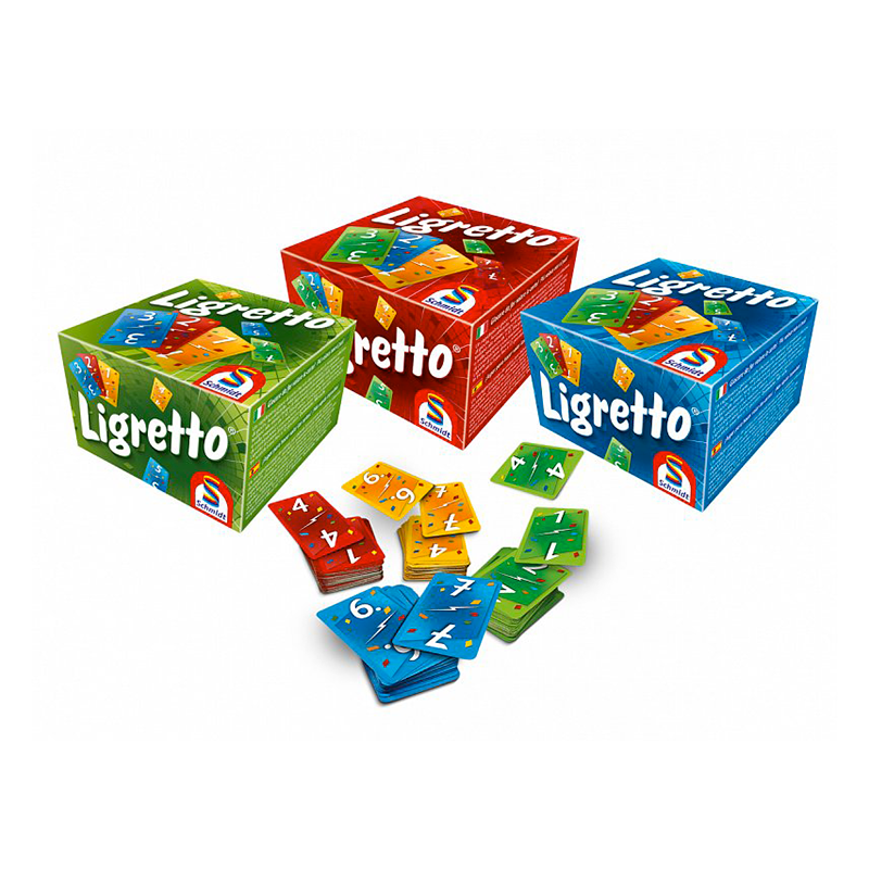 Asmodee Ligretto - ČERVENÁ