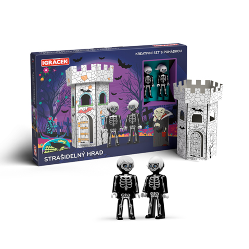 Efko IGRÁČEK - Strašidelná věž - kreativní set s pohádkou