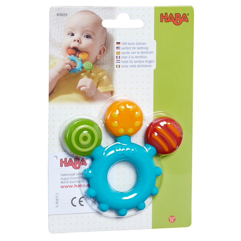 Haba Silikonové kousátko Barvy