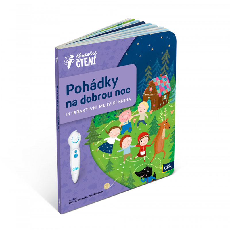 Albi Kouzelné čtení Kniha Pohádky na dobrou noc