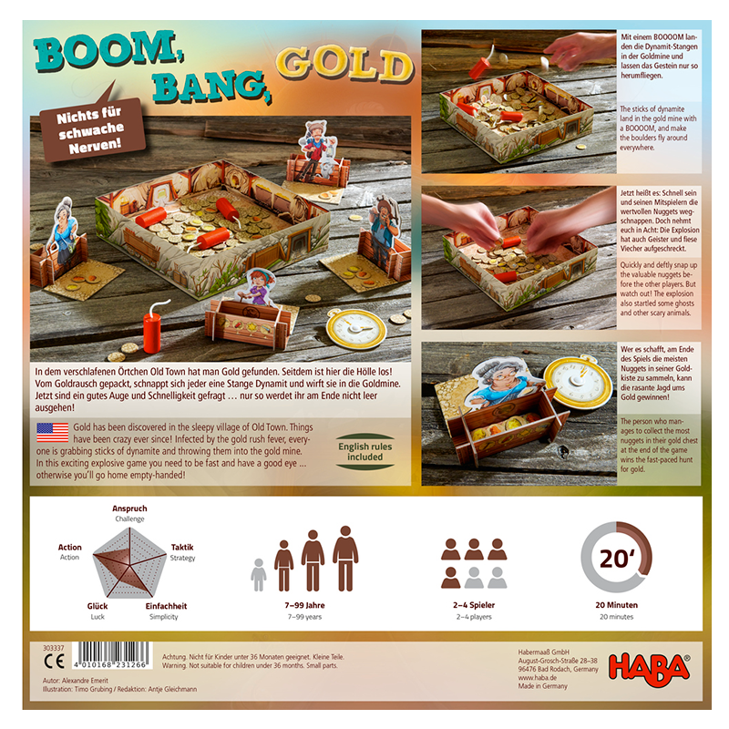 Haba Boom, Bang, Gold
