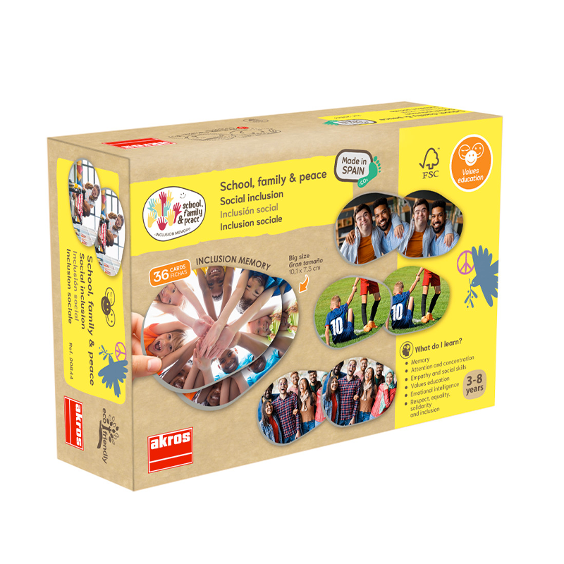 Akros Škola a rodina, sociální začleňování.