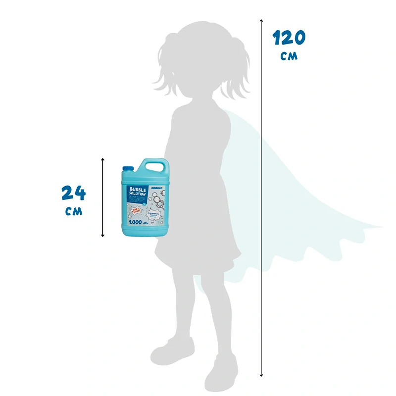 Alldoro Mýdlová voda do bublifuku, kanystr 1200 ml