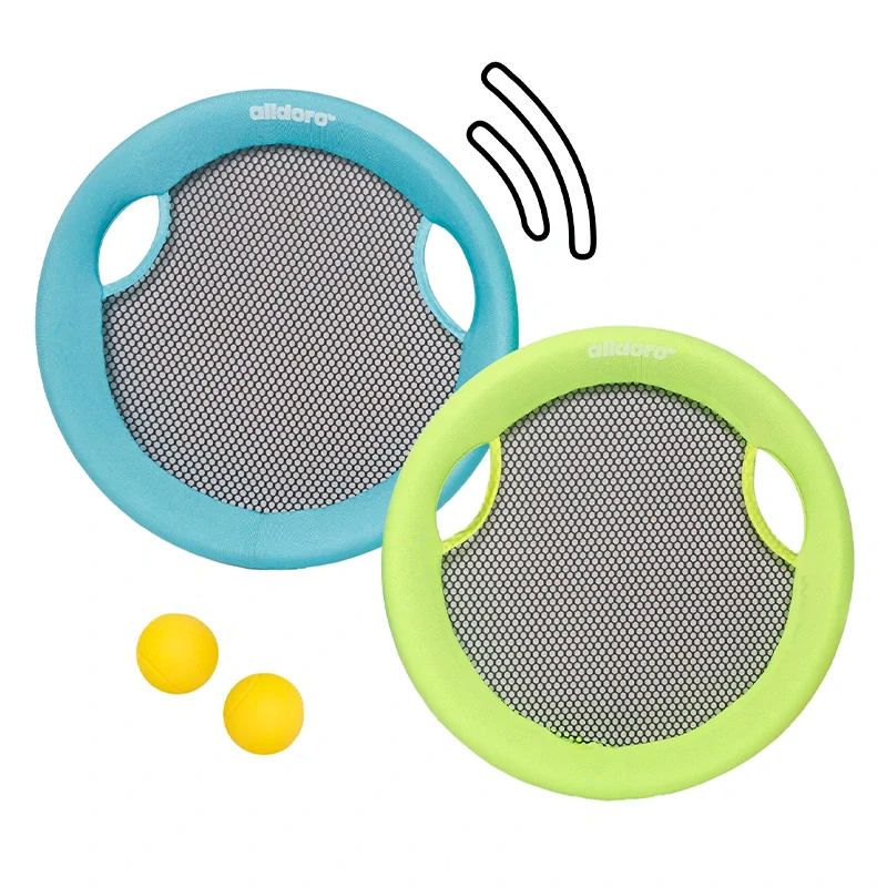 Alldoro XL trampolínky s míčky, házecí disk 40 cm