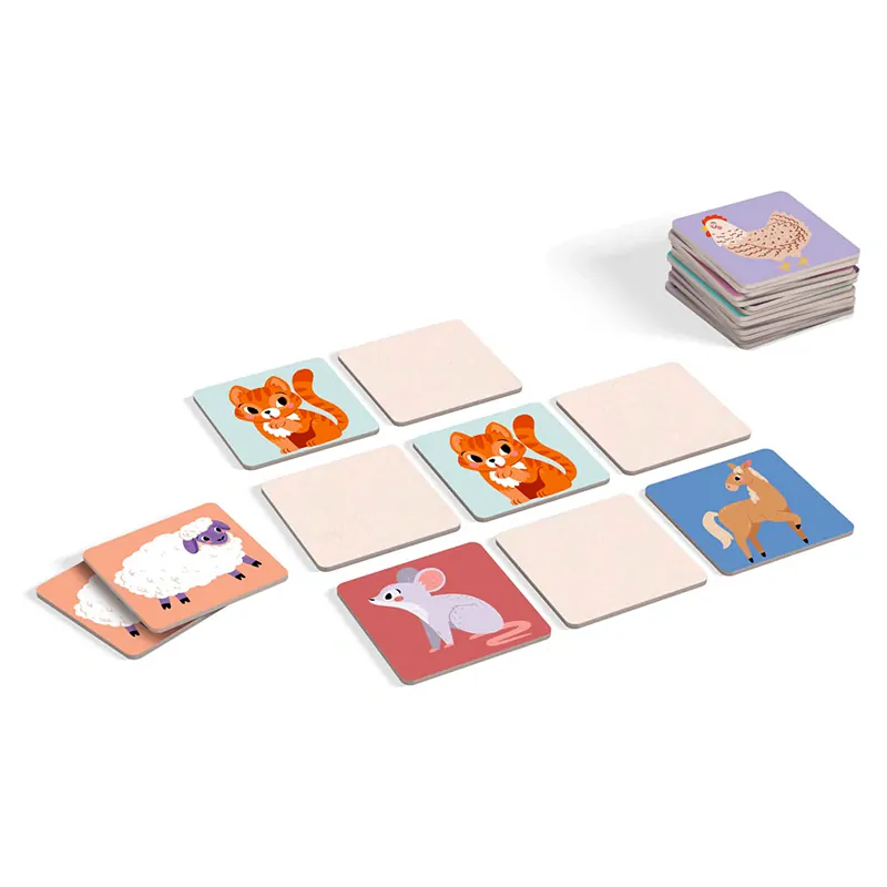 Efko KukiKuk - Véééliké pexeso Zvířátka na dvorku