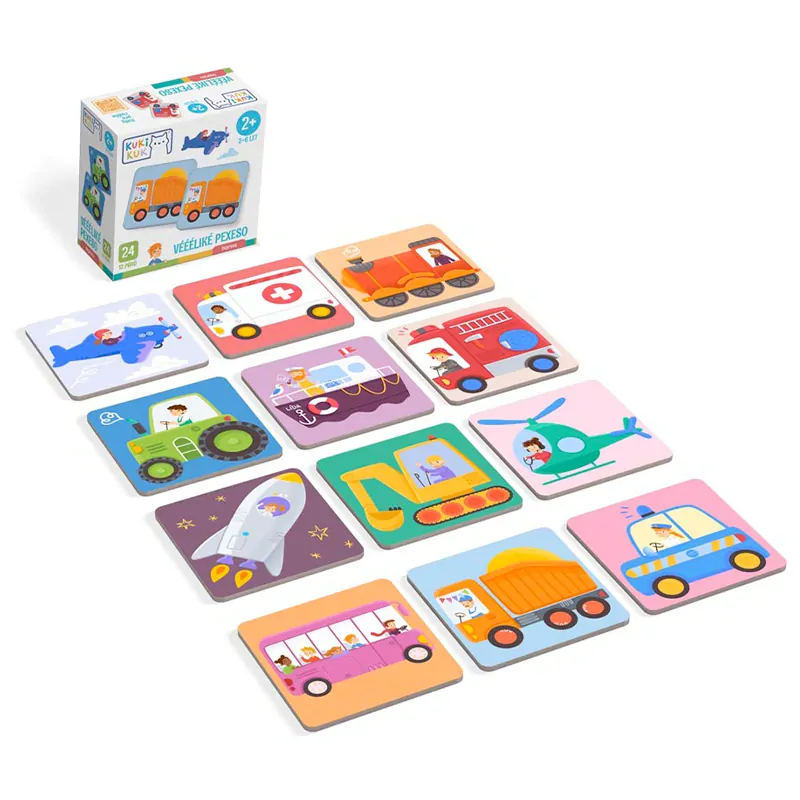 Efko KukiKuk - Véééliké pexeso Doprava