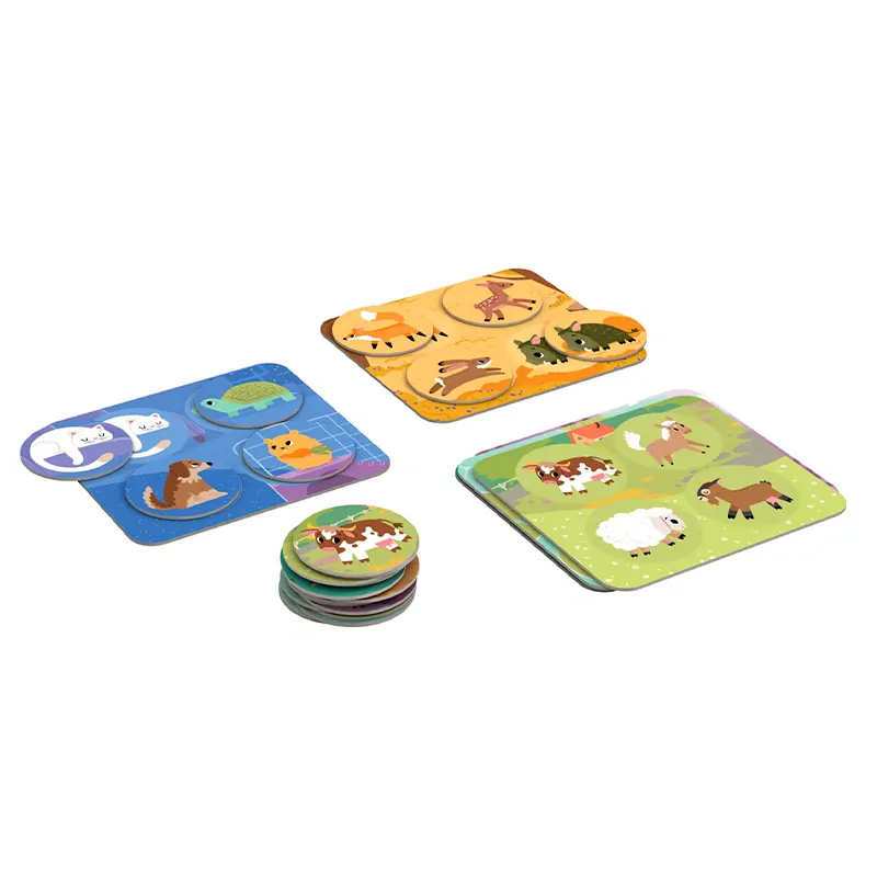 Efko KukiKuk - Véééliké loto Zvířecí pelíšky