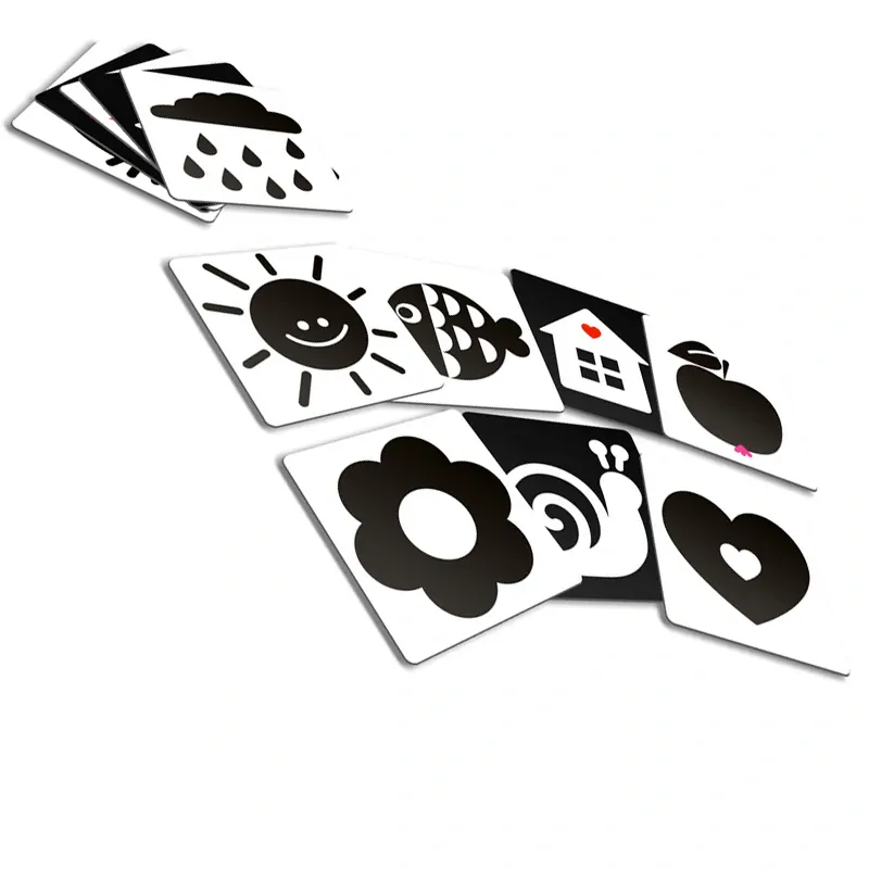 Efko KukiKuk - Véééliké kontrastní karty Pro miminka