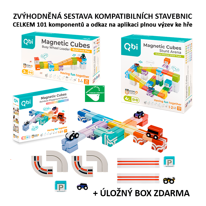 Qbi 2026 Big Stunt Arena Box + BOX ZDARMA