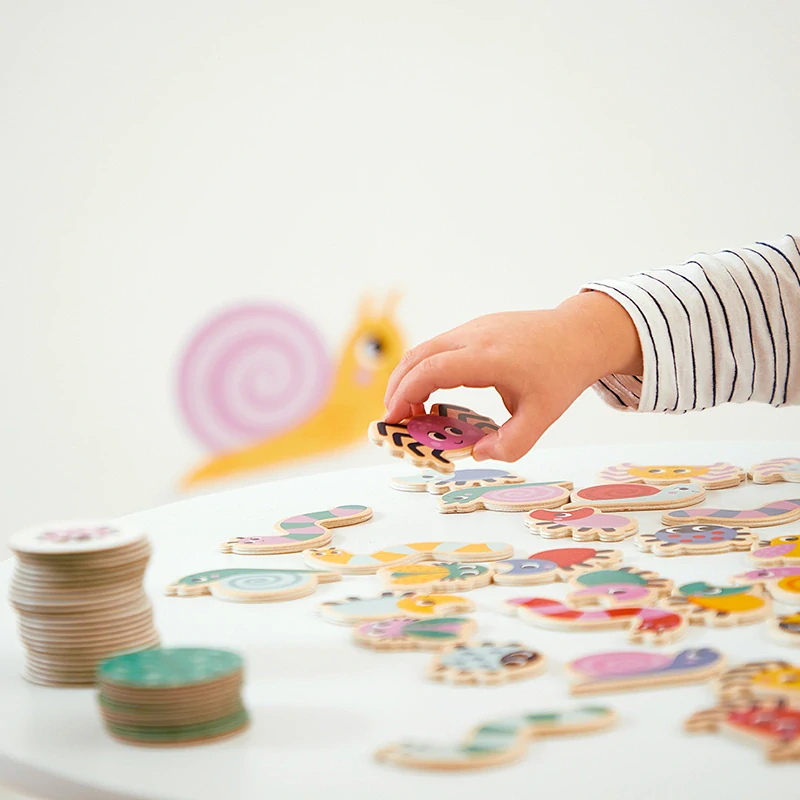 Janod Soustředění a pozorování Hledej a najdi Zahrada, Didaktik