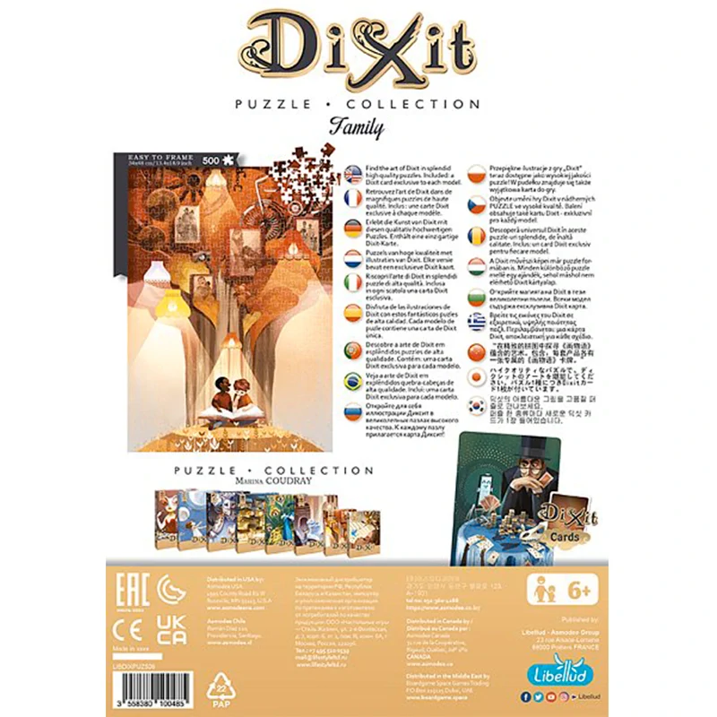 Asmodee Dixit puzzle 500 - Family