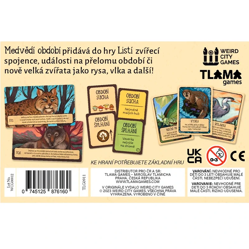 Tlamagames Listí - Medvědí období 