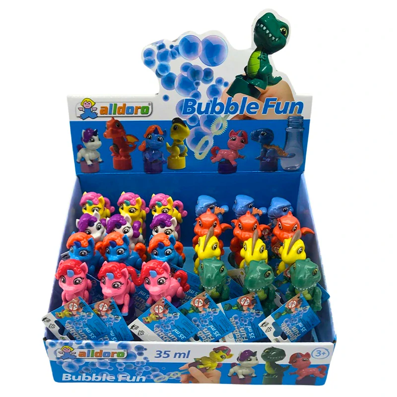 Alldoro Mini bublifuk Jednorožec, krásná figurka + 35 ml bublin