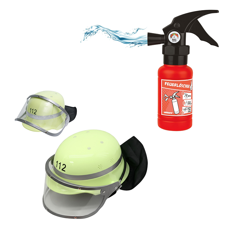 Alldoro Hasičský kostým pro děti – dětská hasičská sada s doplňky