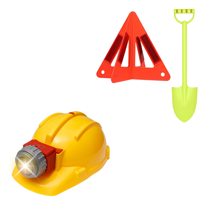 Alldoro Stavební kostým pro děti – dětská stavební sada s doplňky