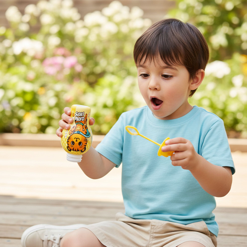 Alldoro Dětský bublifuk Animal Heroes – neprotékající, 30 ml