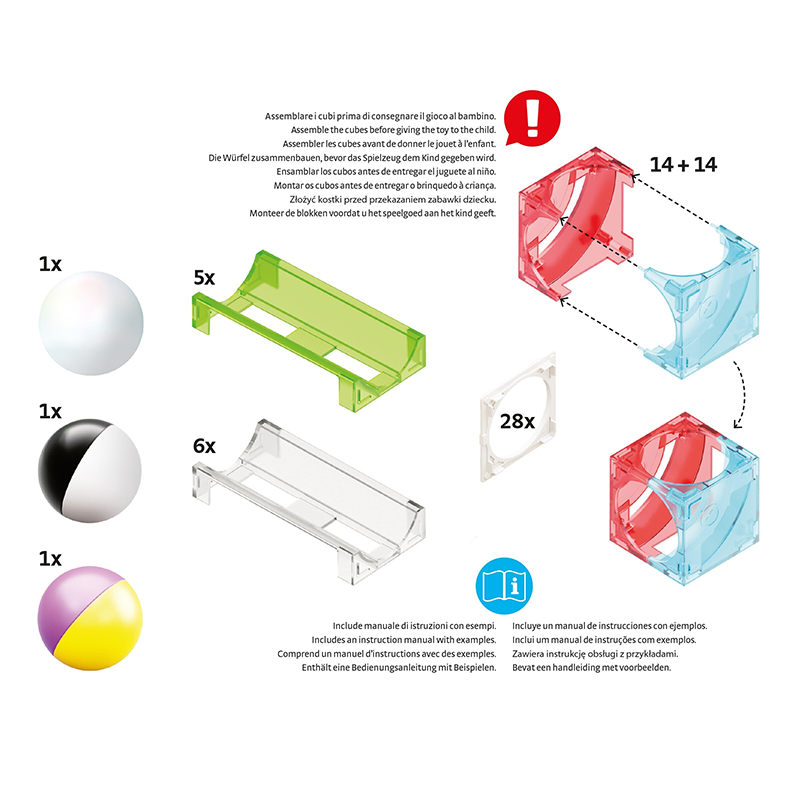 Quercetti 06516 Cuboga
