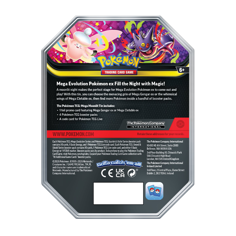 Pokémon TCG: Mega Moonlit Tin