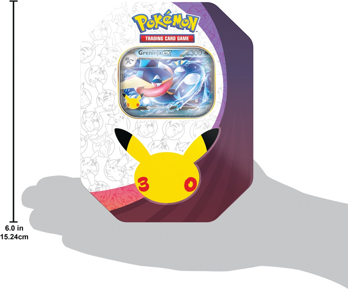 Pokémon TCG: 30th Celebration ex Tin