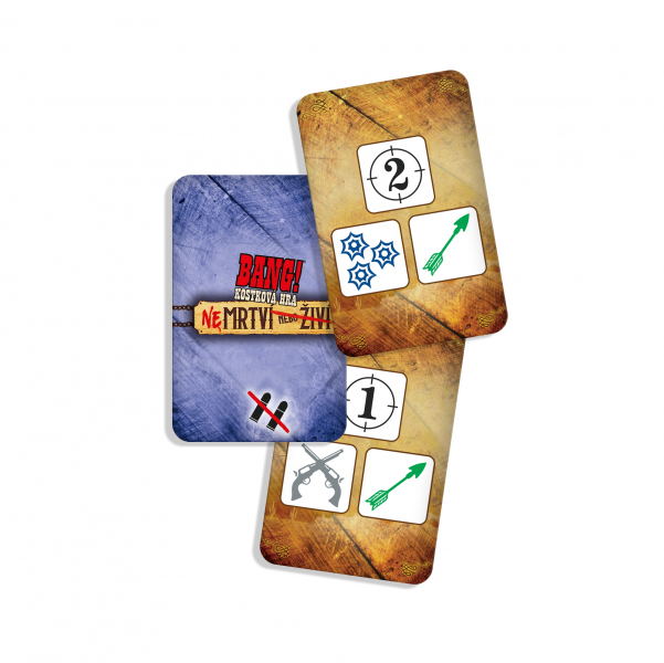 Albi Bang! kostková hra - NEmrtví nebo živí