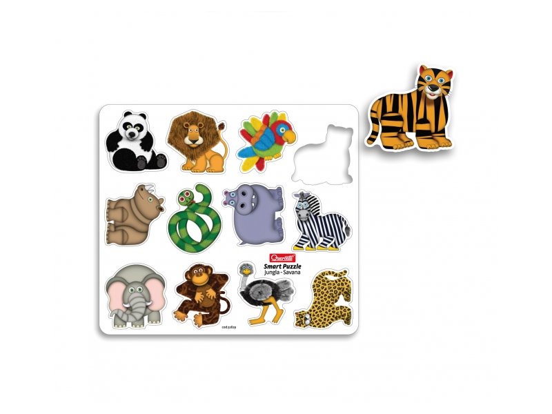 Smartz Puzzle magnetico - Jungle