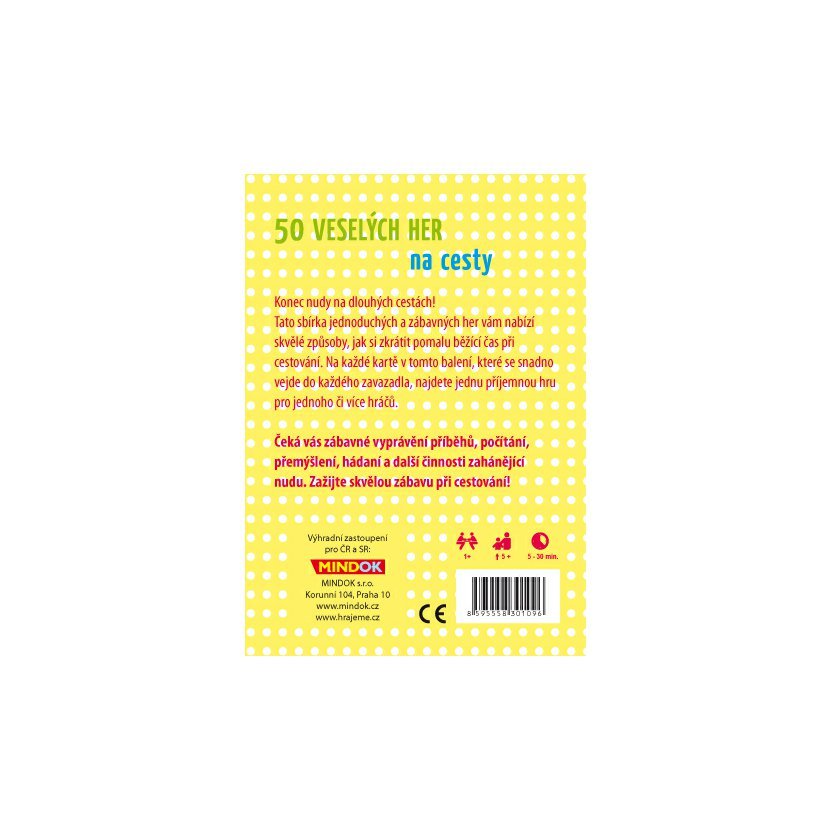 Mindok 50 veselých her na cesty