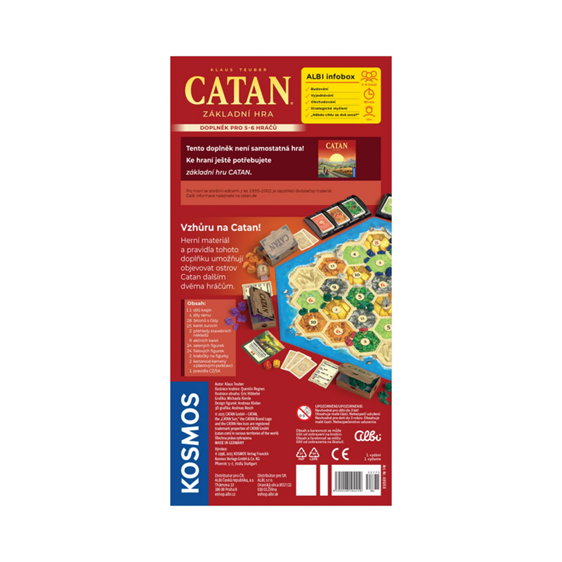 Albi Catan - rozšíření pro 5-6 hráčů
