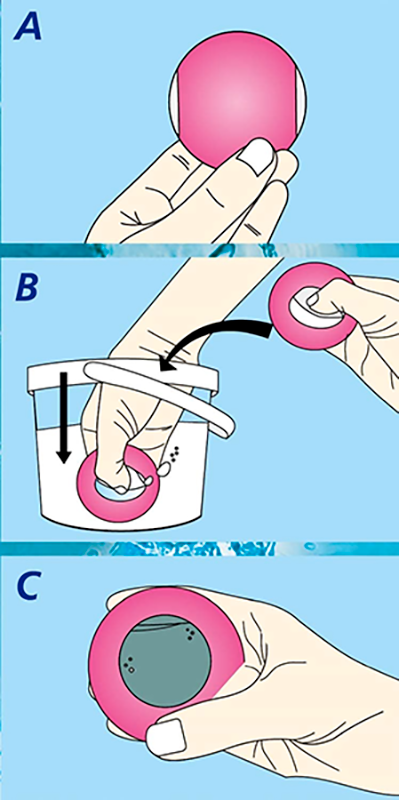 Alldoro Plnitelné vodní bomby - 3 kusy v síťce