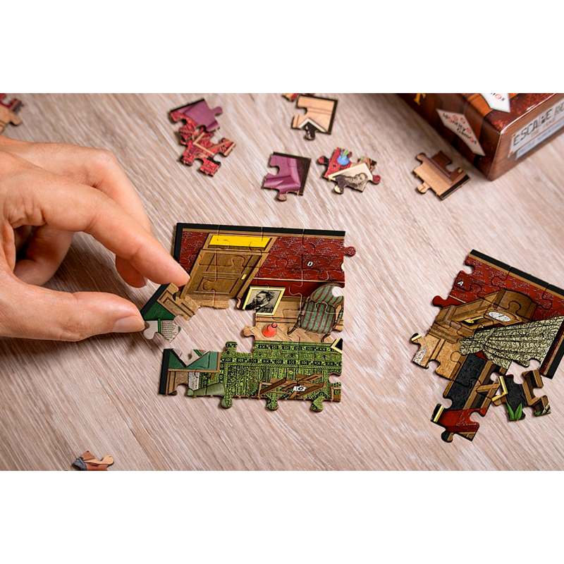 Asmodee ESCAPE ROOM: Dobrodružné puzzle - Tajemství vědy