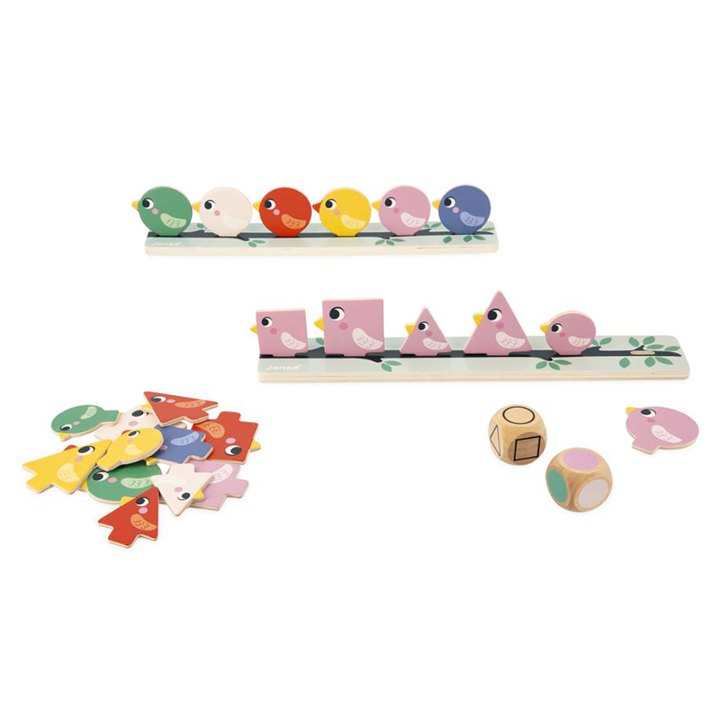 Janod třídění - Ptáčci, Didaktik