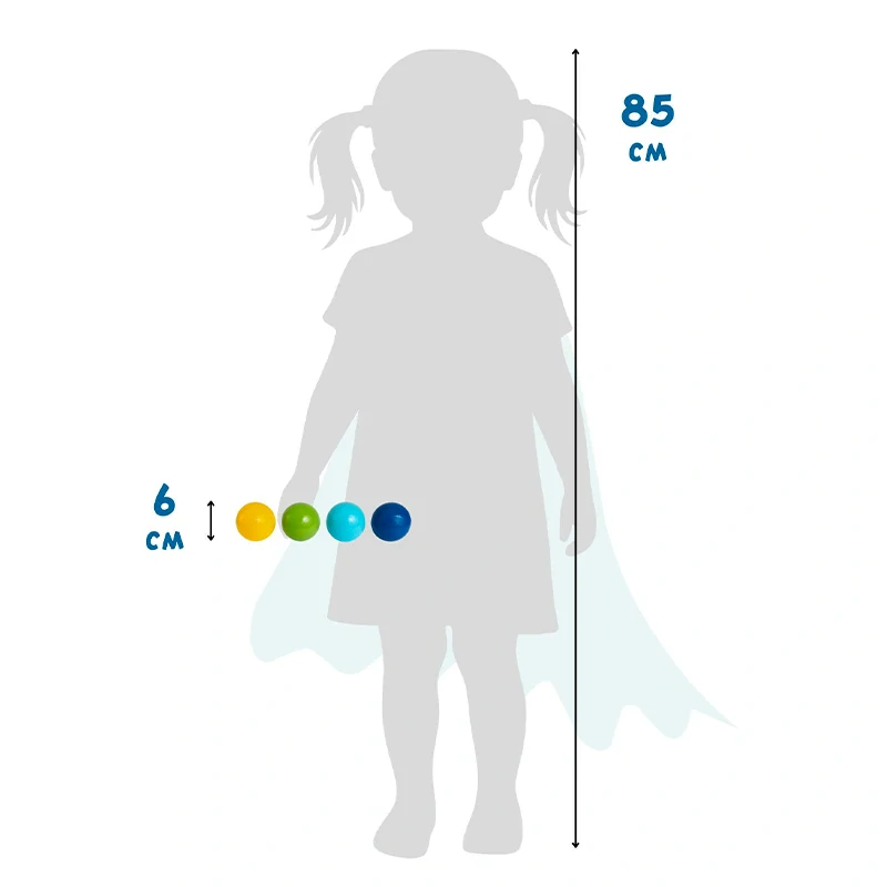 Alldoro Hrací míčky do míčového bazénu