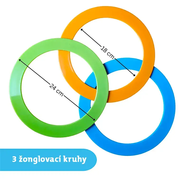 Alldoro Žonglovací sada v batohu