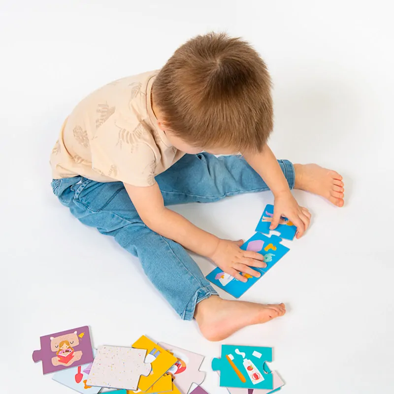 Efko KukiKuk - Véééliké puzzle trio Můj den