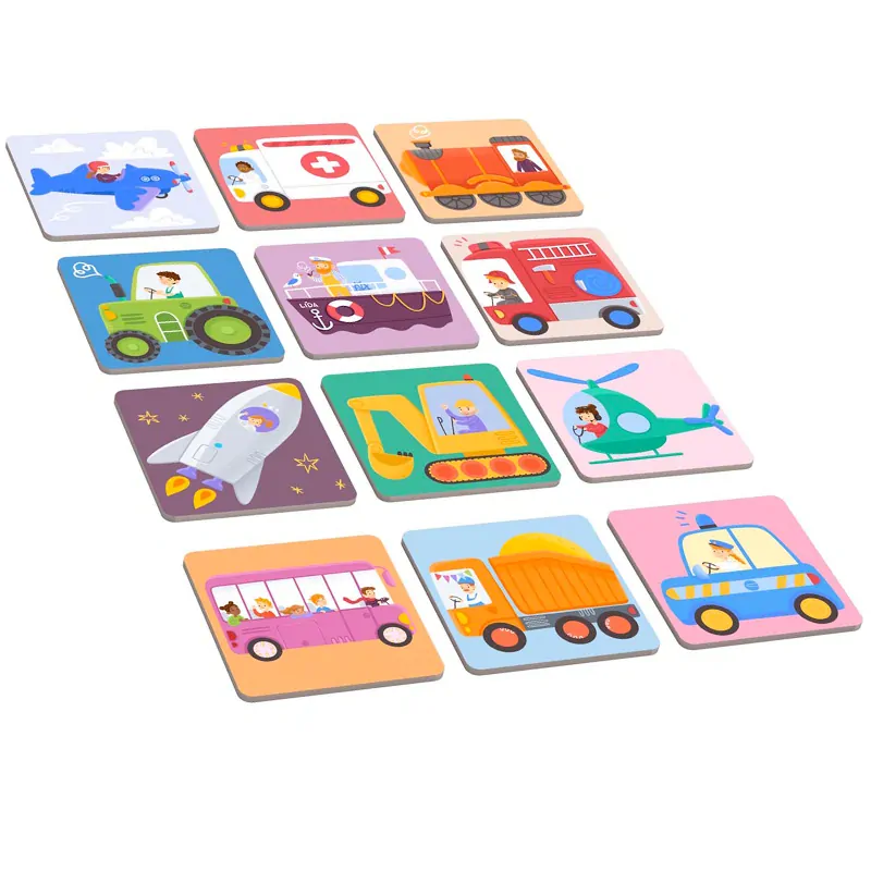 Efko KukiKuk - Véééliké pexeso Doprava