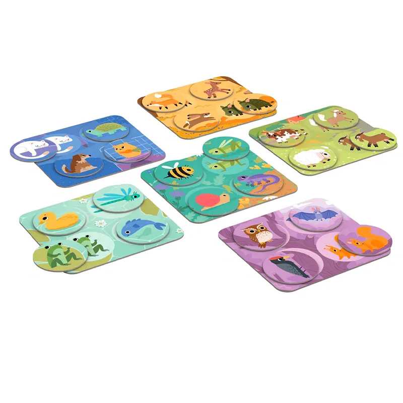 Efko KukiKuk - Véééliké loto Zvířecí pelíšky