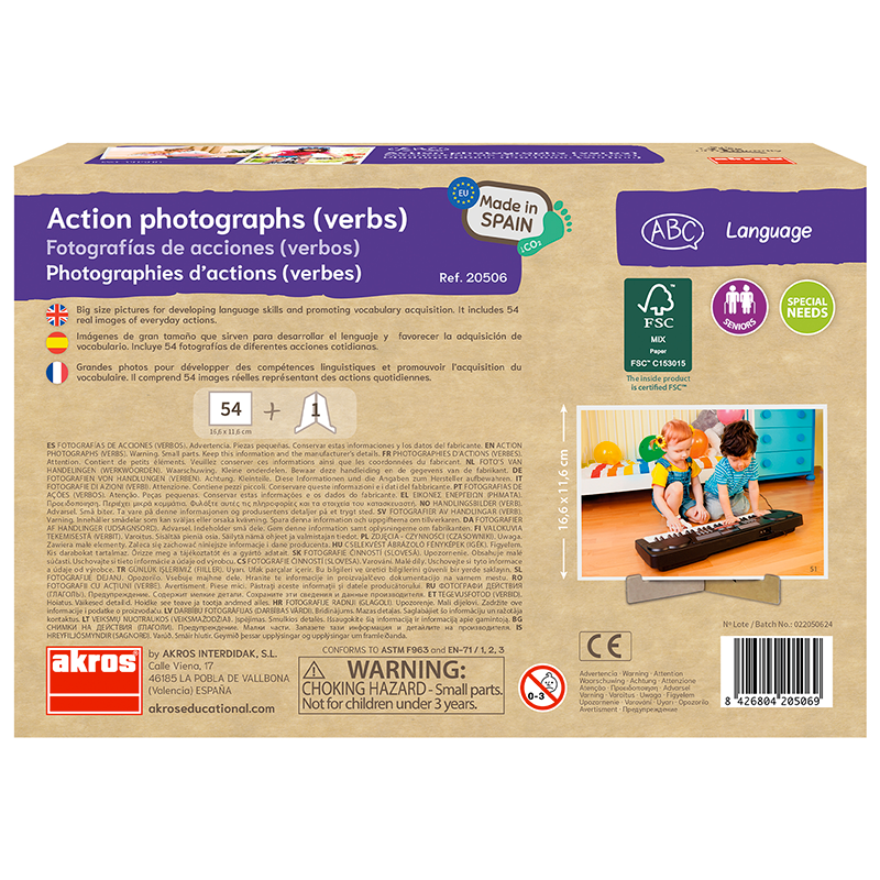 Akros Akční fotografie (slovesa)