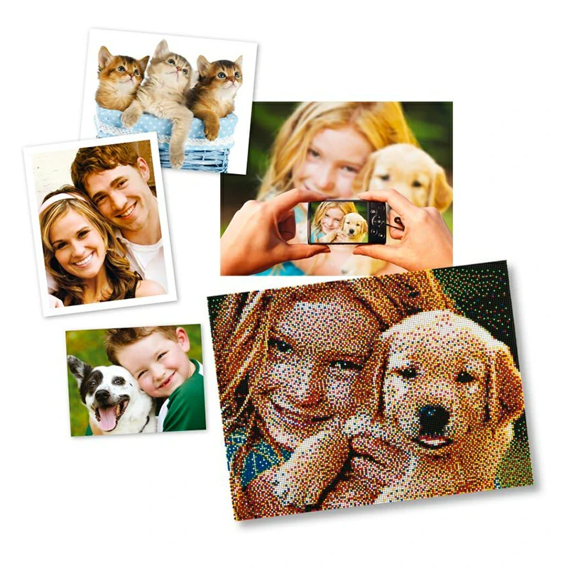 Quercetti Pixel Art 8 Take a Selfie