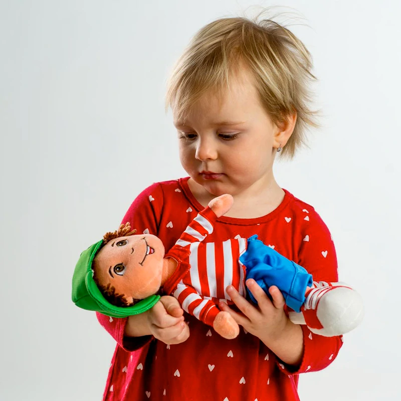 Teddies Panenka kluk Honzík hadrový plyš 30 cm česky mluvící