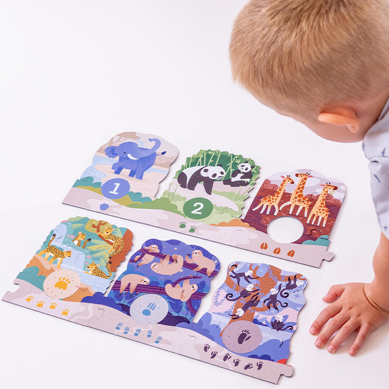 Efko KukiKuk – Véééliké puzzle loto Výlet do ZOO