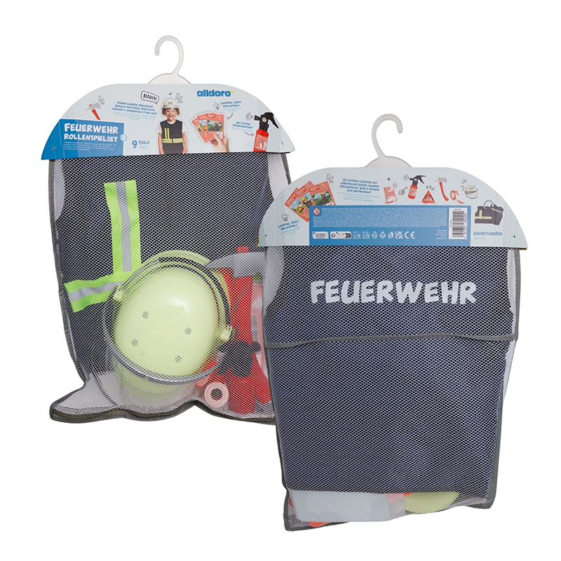 Alldoro Hasičský kostým pro děti – dětská hasičská sada s doplňky
