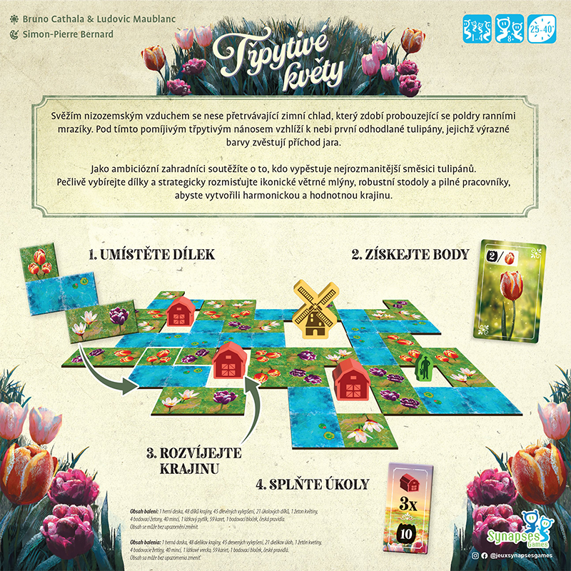 Asmodee Třpytivé květy