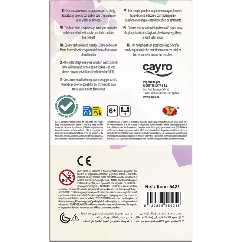 Cayro 5421 - LOVE PINK