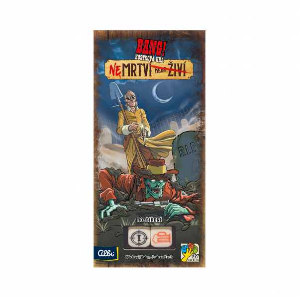 Albi Bang! kostková hra - NEmrtví nebo živí