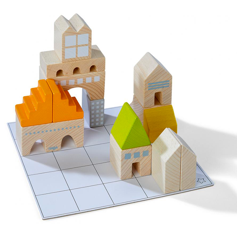 Haba Hra na prostorové uspořádání Stavitel s předlohami