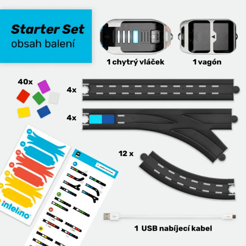 Smart Train - Chytrý elektrický vláček s dráhou