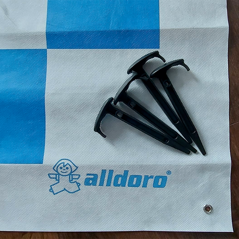 Alldoro XXL zahradní Dáma a mlýn, 2 v 1