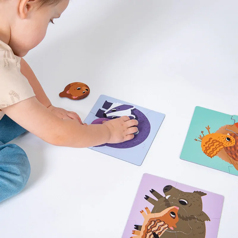 Efko KukiKuk - Véééliké puzzle Mláďata s mámou