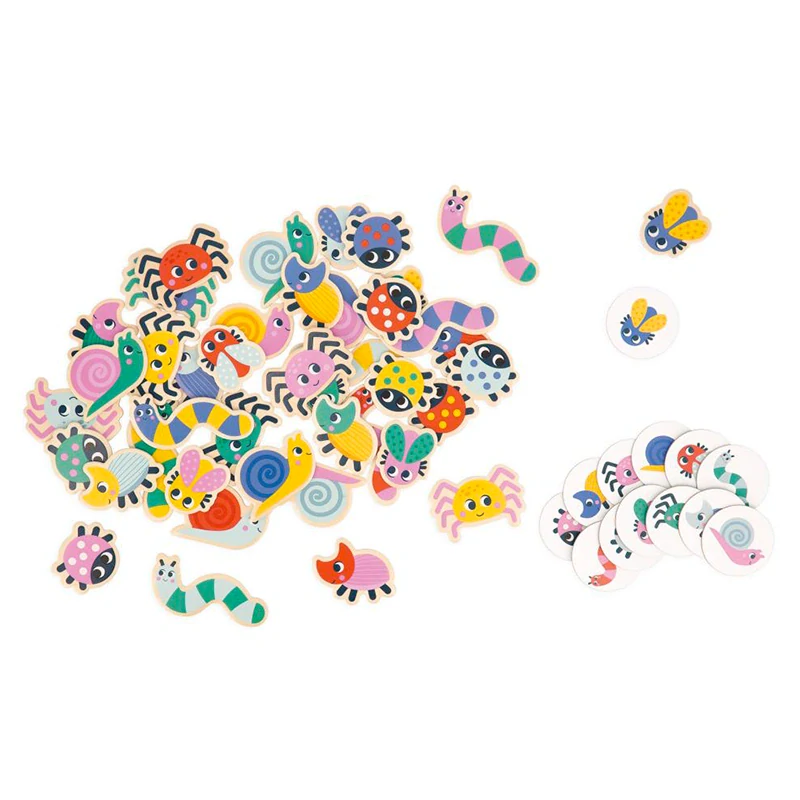 Janod Soustředění a pozorování Hledej a najdi Zahrada, Didaktik