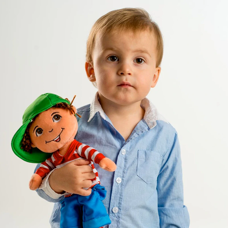 Teddies Panenka kluk Honzík hadrový plyš 30 cm česky mluvící